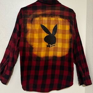 Arizona Jean Company Red and Black Plaid Women's Shirt